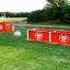 Attrezzature da gioco Flipper set 2st su campo in erba