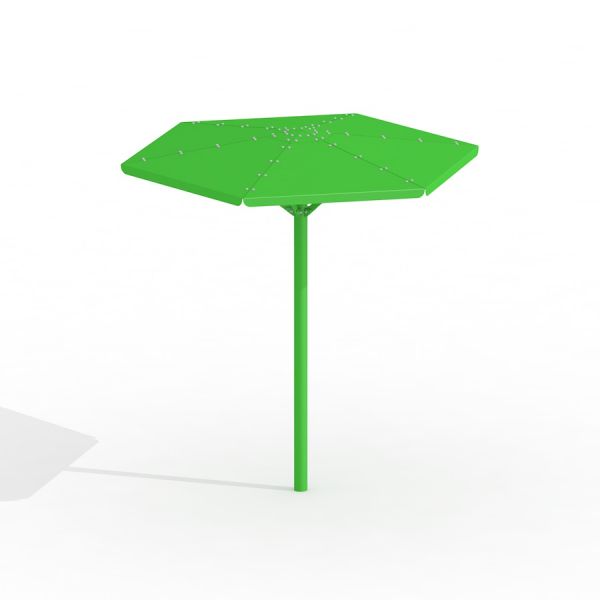 Arredo per area giochi verde Umbrella.