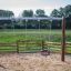 Nature Swing Frame (double swing) in un'area giochi.