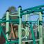 Attrezzatura da gioco verde Sirius steel structure.