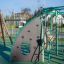 Parete da arrampicata sull'attrezzatura da gioco Sirius steel structure.