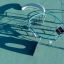 Attrezzatura da gioco Sirius steel structure vista dall'alto.