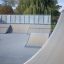 Rampe da skateboard Quarter 5 in uno skate park all'aperto