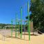 Stazione fitness all'aperto New Age Fit per parchi giochi.