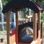 Struttura da parco giochi Train per bambini.