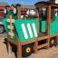 Struttura Tractor with trailer del parco giochi per bambini.
