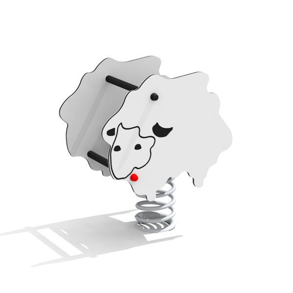 Gioco a molla per parchi giochi Sheep rocking.