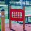 Attrezzatura da gioco Memory in un parco giochi.