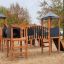 Attrezzatura da parco giochi Explorer castle with slide