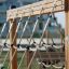 V-shape Net wooden playhouse per bambini