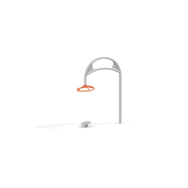 Canestro da basket moderno per parco giochi della collezione Blossom.