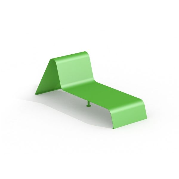 Lounge Sofa verde dal design moderno.