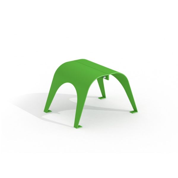 Verde Lounge Table con gambe curve.