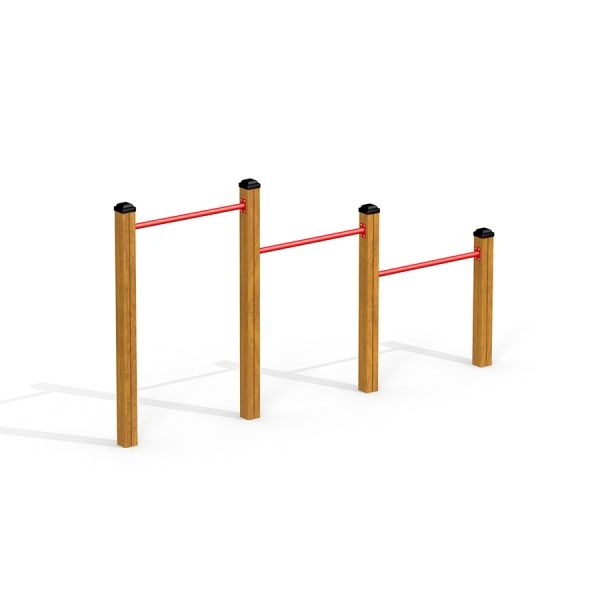 Attrezzatura fitness da esterno Somersault Triple.