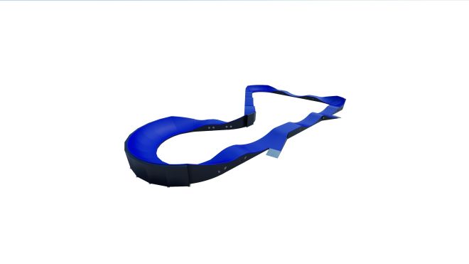 Modular Pumptrack III pista ciclabile blu.