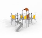 Base with a slide