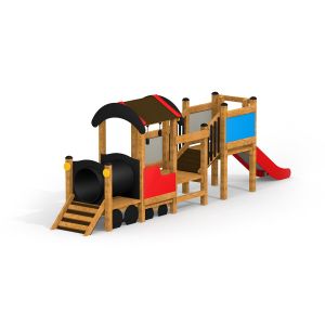 Locomotive w/ Tower and Slide