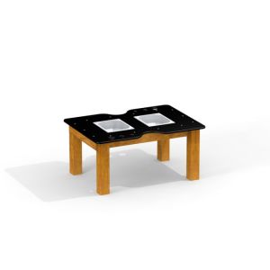 Il set di sabbia con tavola tature