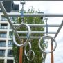 Miniaturka Horizontal ladder w/ climbing rings (6)