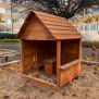 Miniaturka Shelter w/table and a stool (2)